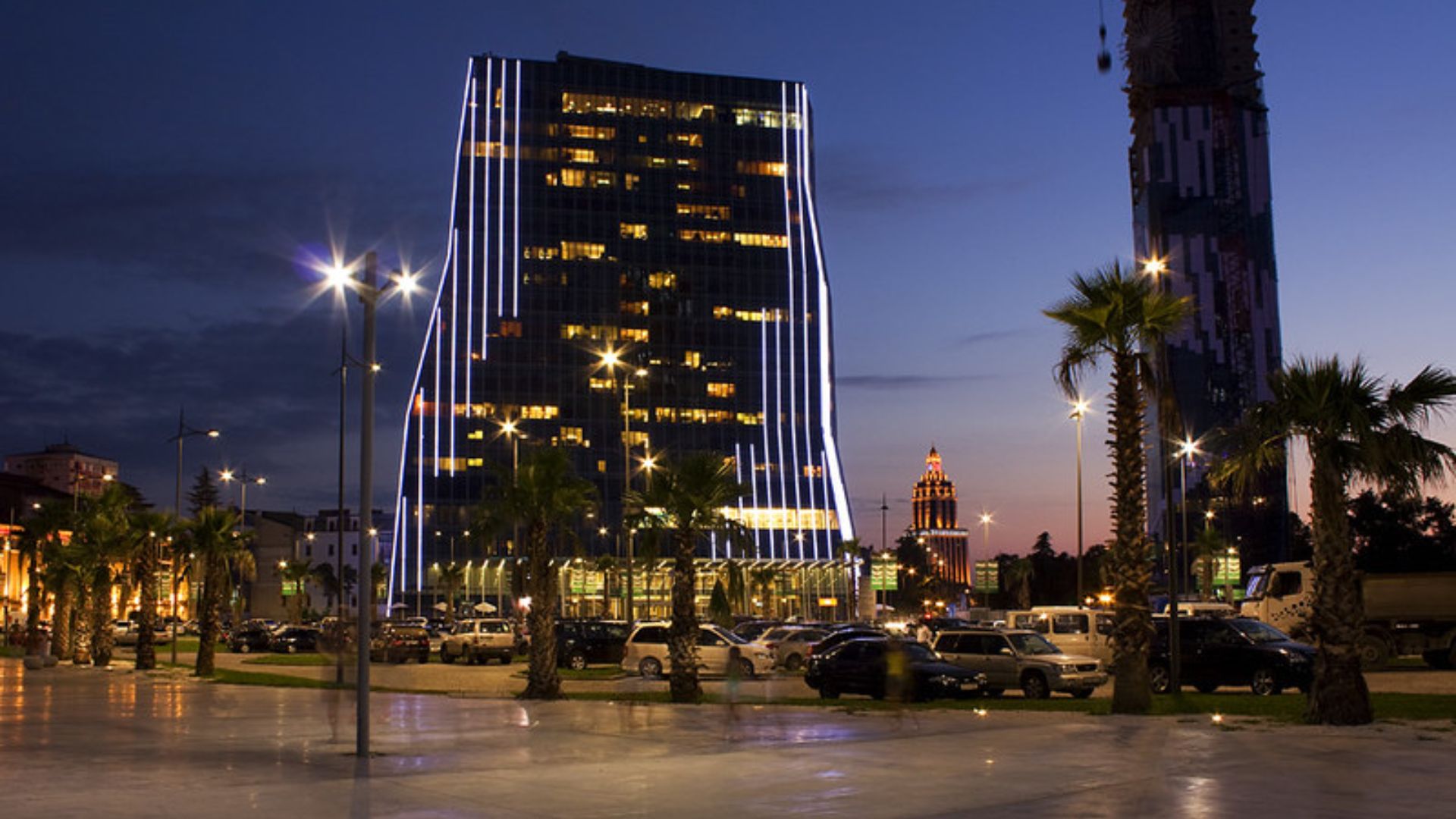 Batumi, in Georgia, is one of the top tourist destinations in Europe.