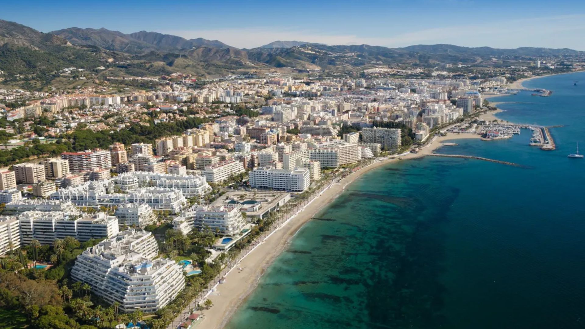 Marbella is one of the top tourist destinations in Spain. P